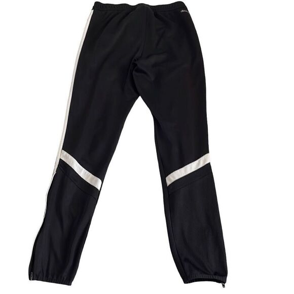 EUC Adidas Black Climalite Soccer Pants Ankle Zip - Men’s Small - Picture 2 of 11